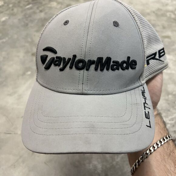 TaylorMade R1 RBZ Lethal Golf Hat Mens Large- XL XLarge Gray fitted - Picture 2 of 7